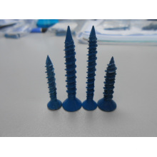 Blue Ruspert Flat Head Concrete Screw